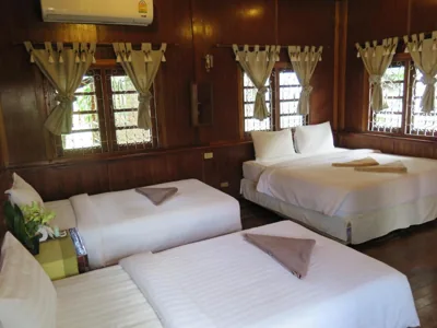 Bungalow con vistas a la piscina (4 adultos) — V-View Beach Resort