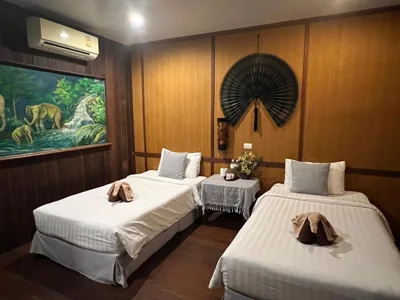 Habitación Estándar con 2 camas — V-View Beach Resort